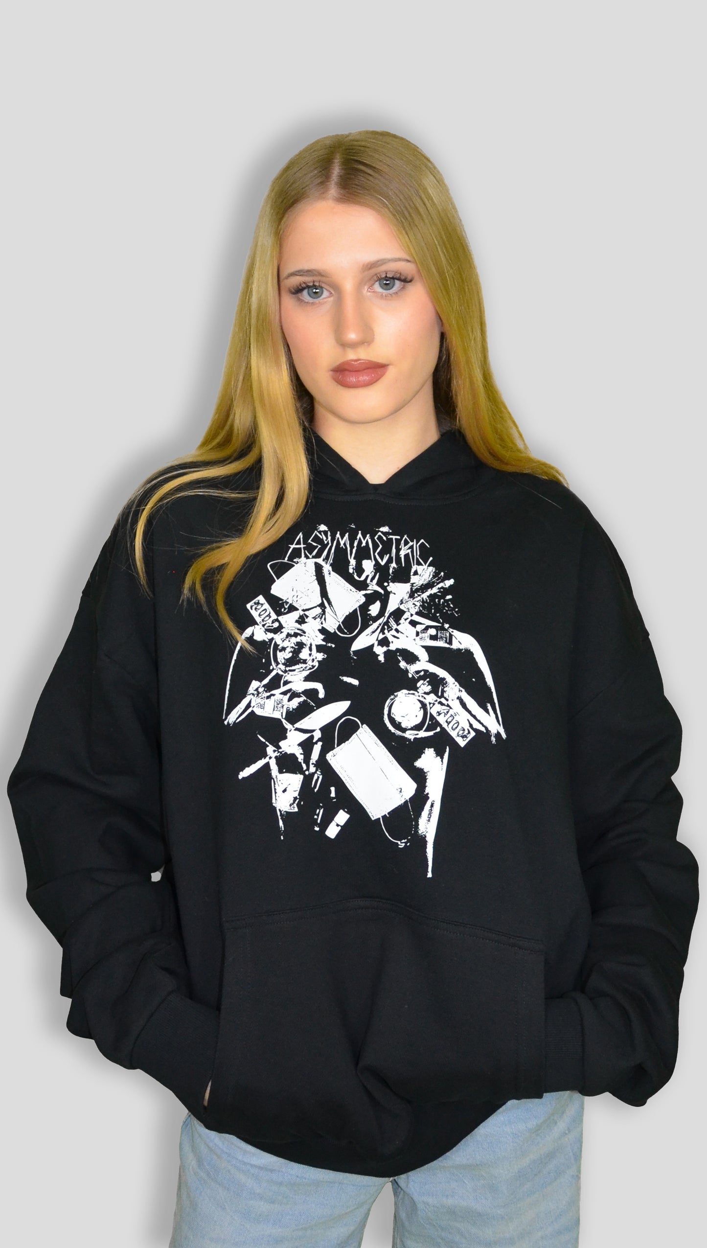 RAGE HOODIE I BLACK