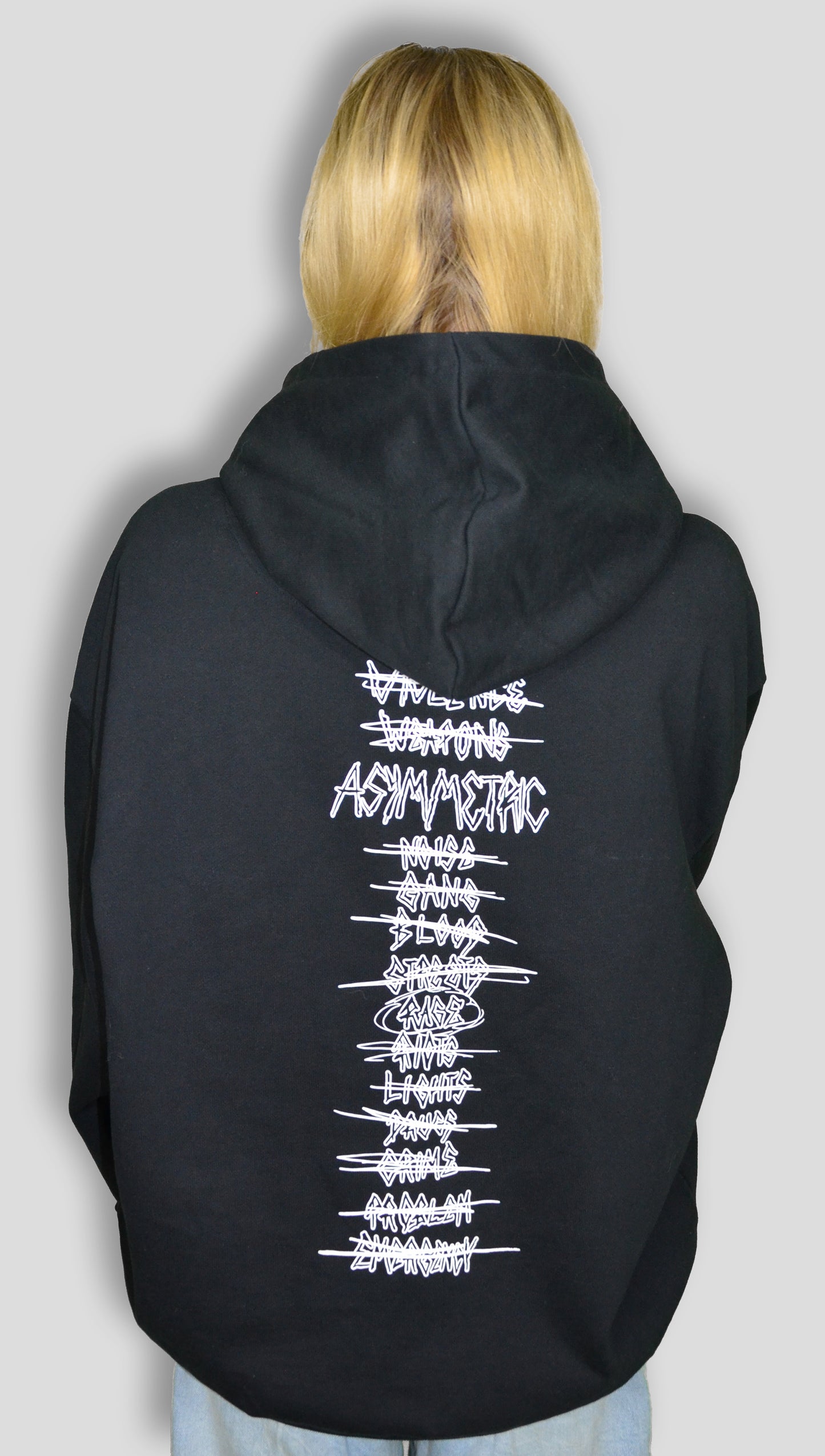 RAGE HOODIE I BLACK